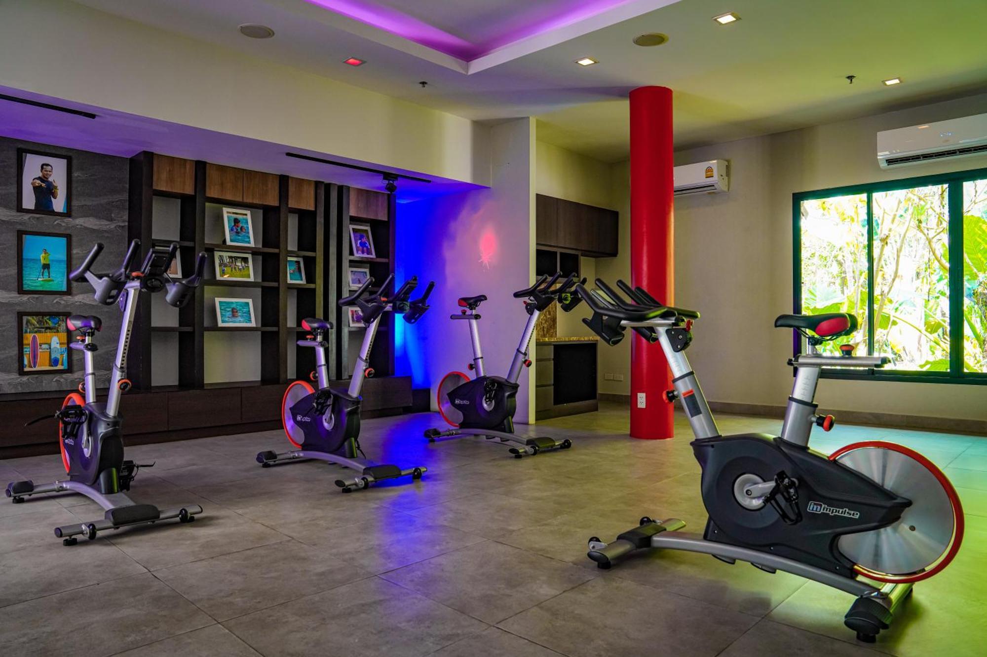 甲米都喜天丽海滨度假酒店-Sha认证 功孟海滩 外观 照片 The gym at the hotel