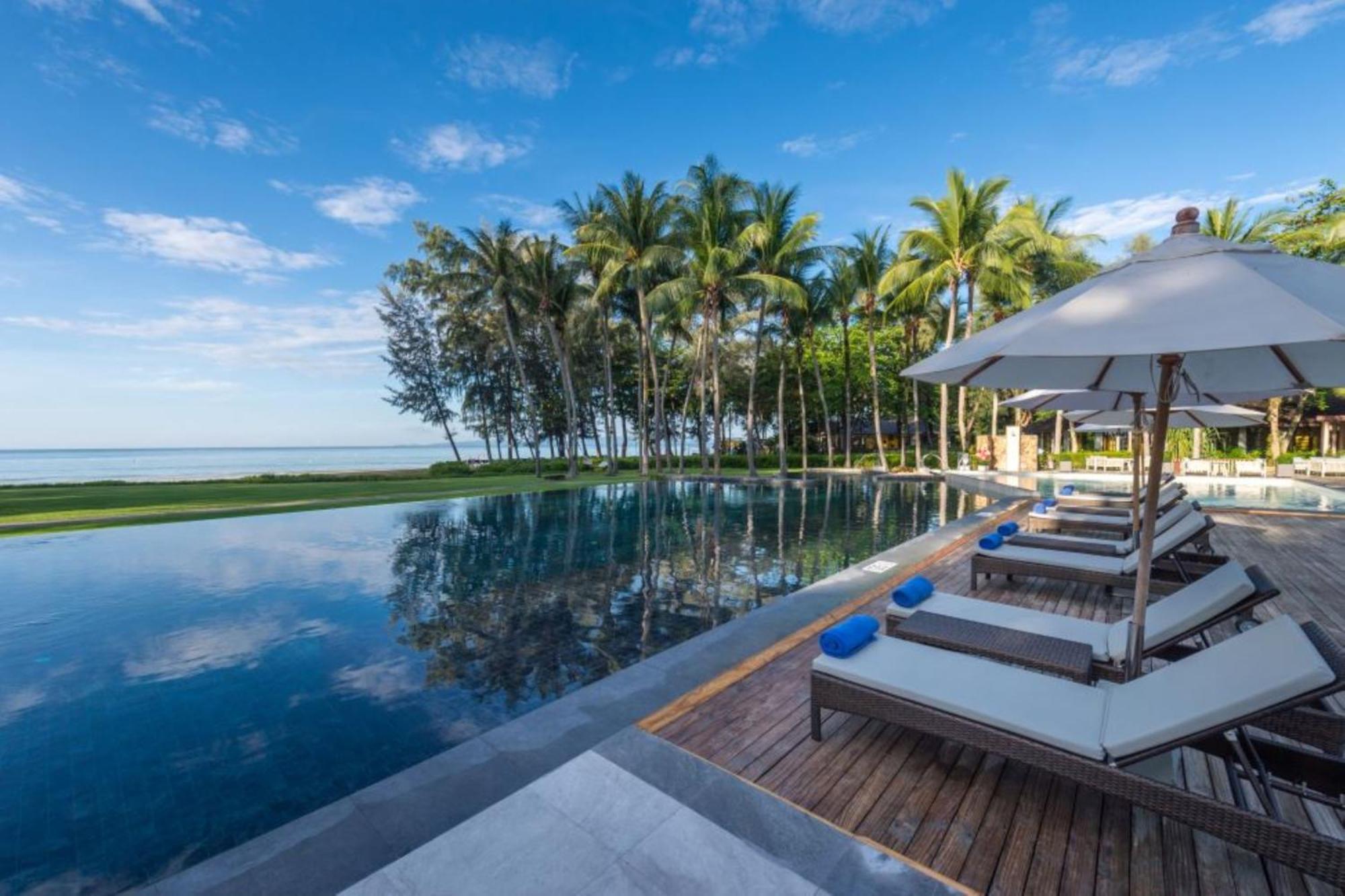 甲米都喜天丽海滨度假酒店-Sha认证 功孟海滩 外观 照片 The Beachfront Pool at The Cape, Langkawi